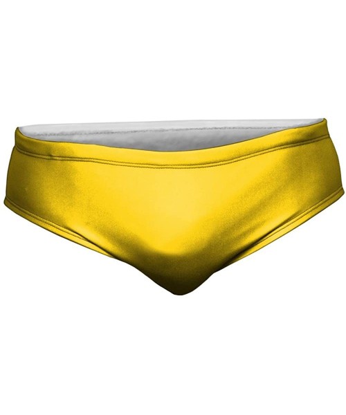 Racing Solid Polyflex Brief 2.0 Fully Front and Back Lined - Spectra Yellow - C711BJ26R0H