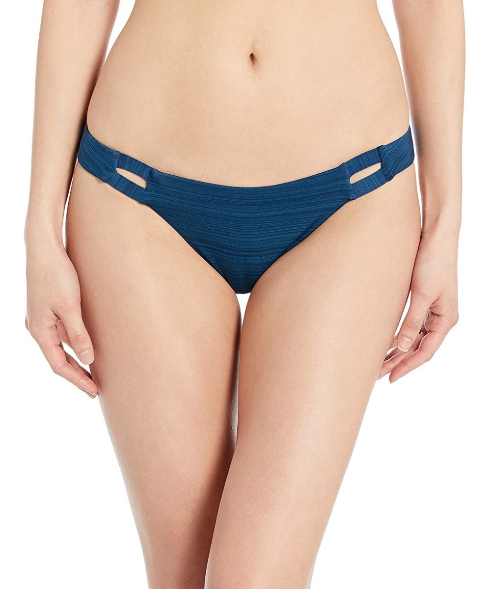 Sets Women's Rowan Medium Bikini Bottoms - Poseidon Blue - CB18I9ZD08D