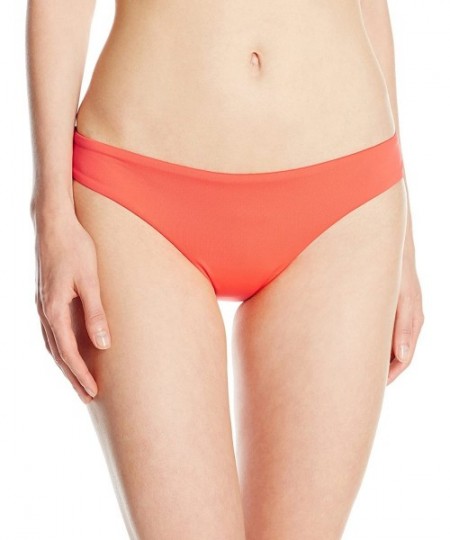 Bottoms Women's Mini Hipster Bikini Bottom Swimsuit - Nectarine - C211XVADA3F