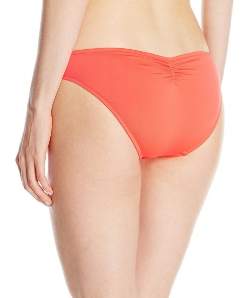 Bottoms Women's Mini Hipster Bikini Bottom Swimsuit - Nectarine - C211XVADA3F