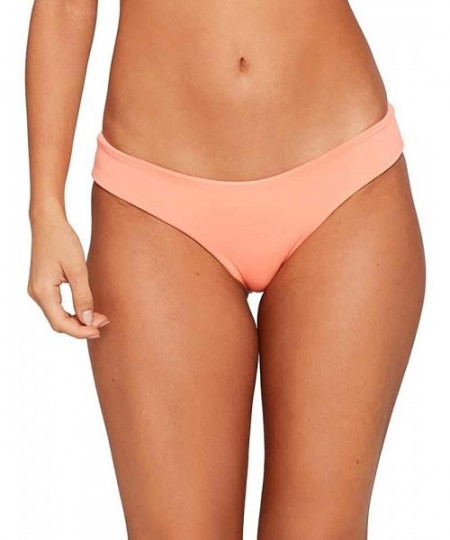 Bottoms Women's Sandy Bikini Bottoms - Coral Pink - CM18HOSGH0W