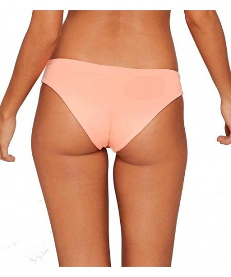 Bottoms Women's Sandy Bikini Bottoms - Coral Pink - CM18HOSGH0W