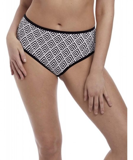 Tankinis Gatsby High-Waist Bikini Bottom - Monochrome - CB18L4DECMM