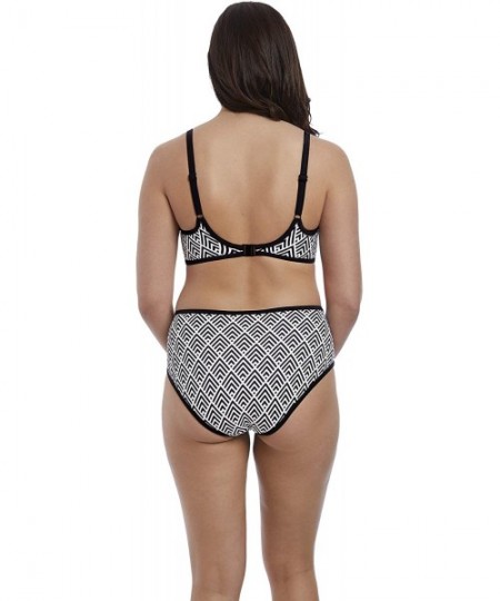 Tankinis Gatsby High-Waist Bikini Bottom - Monochrome - CB18L4DECMM