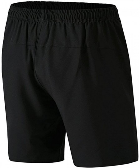 Trunks Mens Workout Quick Dry Shorts - Black - CD182AWNDHD