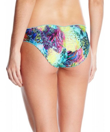 Tankinis Women's Clandestina Full Ruched Back Bikini Bottom - Multi - CT11QVPNS4P