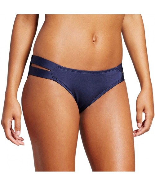 Bottoms Mossimo Women's Strappy Hipster Bikini Bottom - Navy - CH18OLYKS22