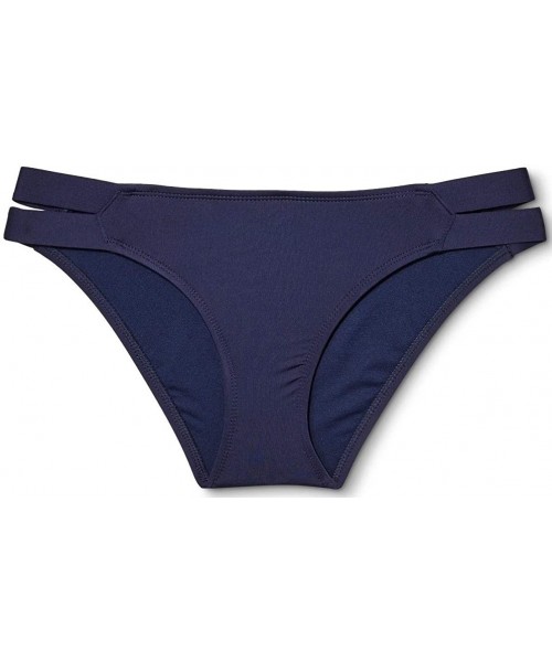 Bottoms Mossimo Women's Strappy Hipster Bikini Bottom - Navy - CH18OLYKS22