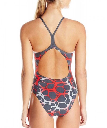 Racing Women's Polycarbonite Light Drop Back One Piece - Red - CK124YIFBOZ