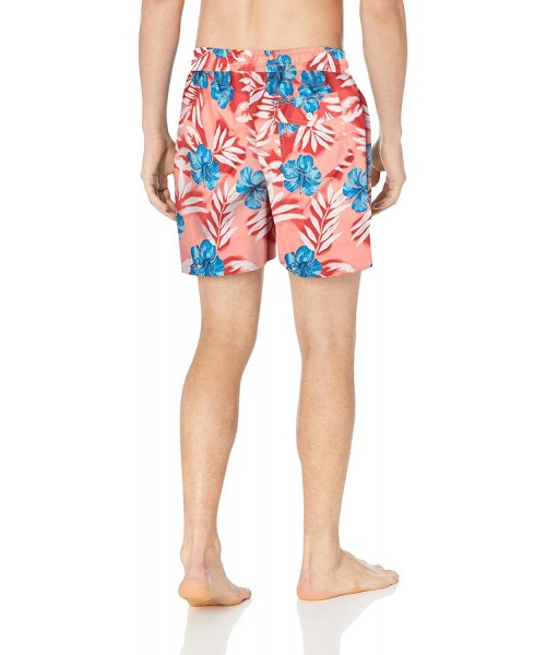 Trunks Men's Swim Trunks - Vacay Red - C218LRNZL49