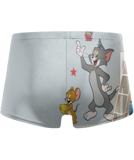 Briefs Tom and Jerry Cool Men's Boxer Swim Shorts for Men Teens Boys Sons Swim Pool Beach Gifts - Tom and Jerry Cool - CA1983...