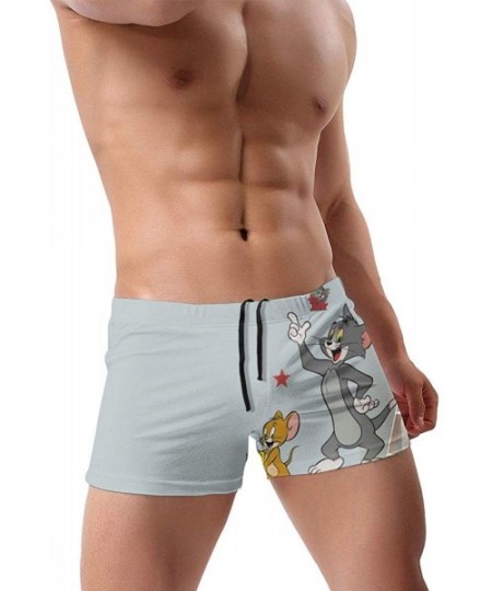 Briefs Tom and Jerry Cool Men's Boxer Swim Shorts for Men Teens Boys Sons Swim Pool Beach Gifts - Tom and Jerry Cool - CA1983...