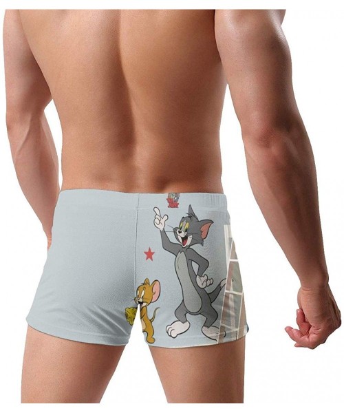 Briefs Tom and Jerry Cool Men's Boxer Swim Shorts for Men Teens Boys Sons Swim Pool Beach Gifts - Tom and Jerry Cool - CA1983...