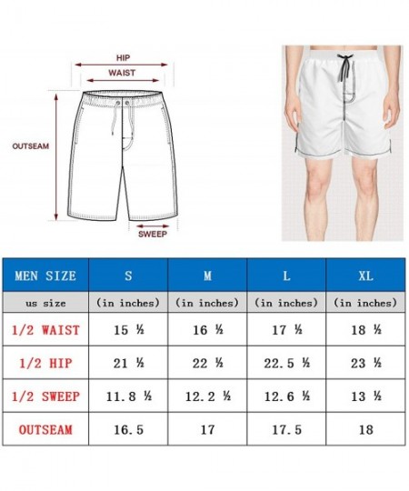 Board Shorts Men's 420 Cannabis Culture Green Swimming Trunks Beach Shorts Surfing Skate Shorts for Men Quick-Dry Boardshorts...