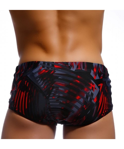 Briefs Men Swimwear Traditional Cut Swimsuits Swim Bikini Board Shorts Trunks - Xf12 - C512O8M2FHN