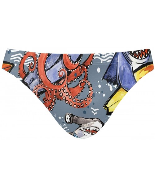 Racing Men Swimsuit Red Flowers Bikini Briefs Male Sexy Swimwear 2030712 - 2030718 - CF18WQGL2KC