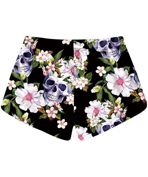 Board Shorts Clip Women's Quick Dry Board Shorts Beach Shorts-3-Lbp-6041 - Dendrobium Flower Flowering Plant - C419DDTI0AU