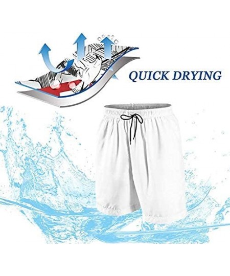 Board Shorts Anime Kakashi Men's Beach Shorts Boardshorts for Swim-Beach. - Naruto 5 - CG19DA9W4MN