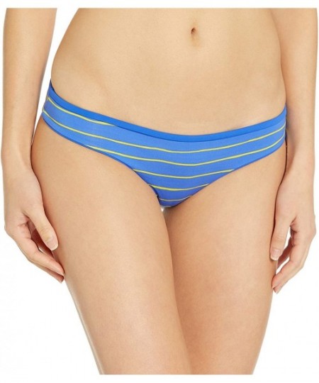 Tankinis Women's Sublime Reversible Chi Cut Bikini Bottom Swimsuit - Pacific Blue - CJ18YU38IA8