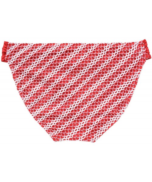 Bottoms Bikini Swimsuit Bottom American Fit Red White - CC12EJH1TPL