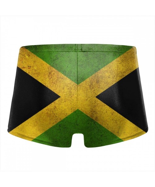 Briefs Men's Swimwear Briefs Swim Trunk Portuguese Flag Bikini Boxer Swimsuit - Jamaican Flag 21 - CT19CD9XUEQ