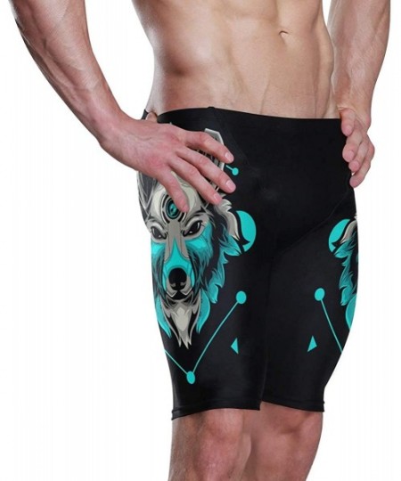 Racing Tiger Men's Jammer Swimsuit Athletic Durable XXXL 2010001 - 2010018 - C51934XI6KL