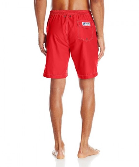 Trunks Men's Swami Boardshorts - Tomato - CO12D73PMRJ