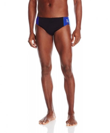 Racing SPORT Men's Phoenix Splice Racer Swimsuit - Black/Blue/Red - CF11EHHOLDV