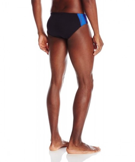 Racing SPORT Men's Phoenix Splice Racer Swimsuit - Black/Blue/Red - CF11EHHOLDV