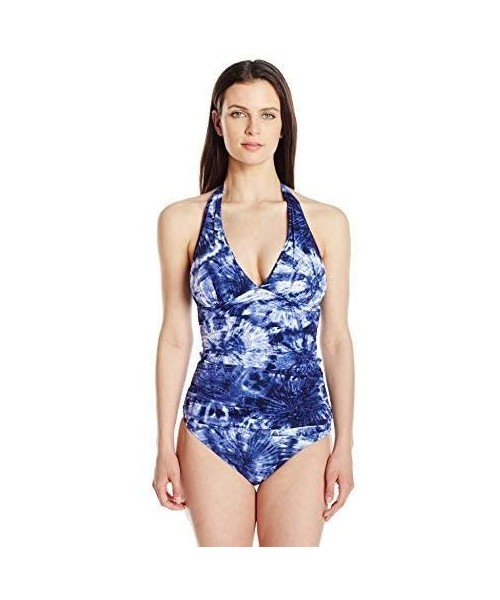 Tops Women's Swimsuit Top and Bottom Bikini Spring Swim - Midnight Bleu - CC12NUD65KY