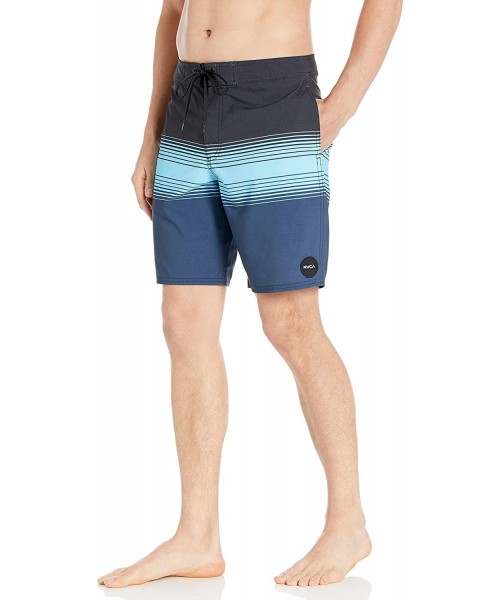 Board Shorts Men's Sin Fade Trunk - Dusty Blue - CF18HAHHM7W