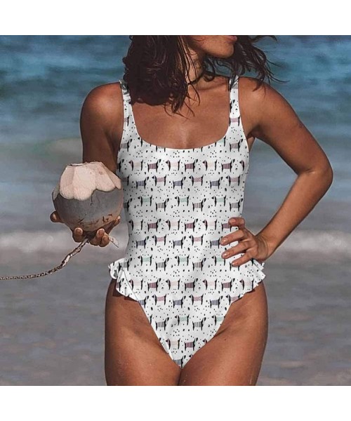 Bottoms Cute Suit Dog- Butterfly Dog Labrador You Will Receive Many Compliments - Multi 07-one-piece Swimsuit - CW19E7DCWLE