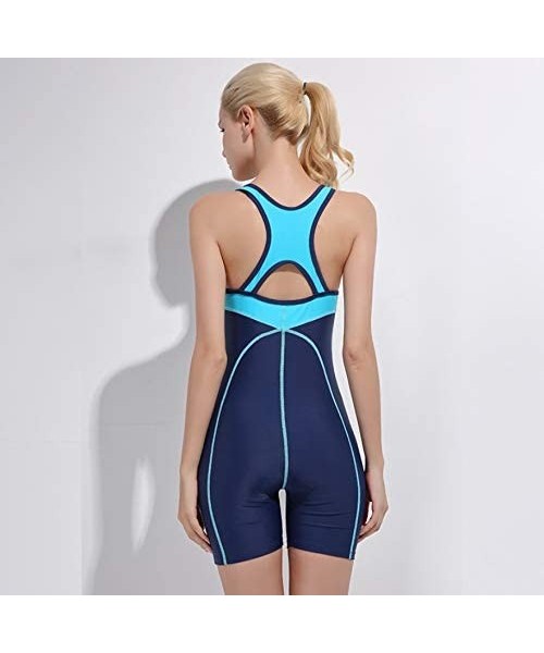 Racing Women's One Piece Swimsuit Athletic Swimwear Lap for Chlorine Resistant for Athletic Sport Training Exercise - CM18RLY...