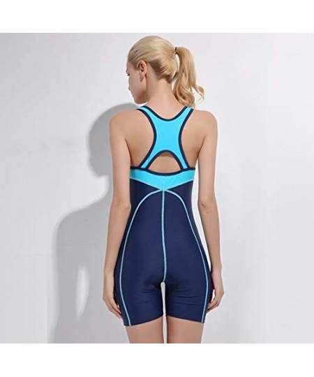 Racing Women's One Piece Swimsuit Athletic Swimwear Lap for Chlorine Resistant for Athletic Sport Training Exercise - CM18RLY...