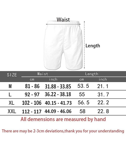 Board Shorts Prismatic Bubble Fractal Men's Holiday Beach Summer Drawstrings Surf Board Short Swim Trunks Cargo Shorts - CI18...