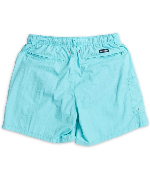 Board Shorts Men's Dockside Swim Trunk Boardshorts Jockey Green - Aqua Blue - CP11LA2D6TZ