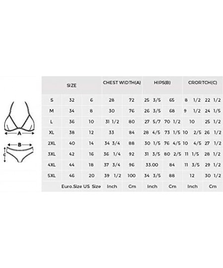 Sets Women's Bikini Swimsuit Cute Elephants Triangle Two Pieces Bathing Suits - Style 3 - CU18QT2MXSQ