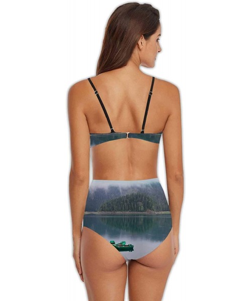 One-Pieces Madrid Spanish Ceramic Tiles Spain Lapis Blue Women's Bikini Set Two Piece Padded Bathing Suit for Surfing Multi 1...