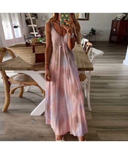 Cover-Ups Casual Elegant V Neck Short Sleeve Maxi Dress for Women Solid Color Empire Line Gold Summer Dresses with Pockets - ...