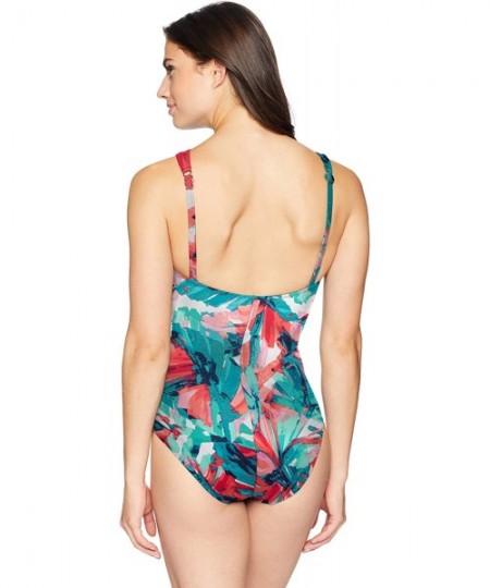 One-Pieces Women's Control One Piece Swimsuit - Whispering Wind - CG18CC9MWOG