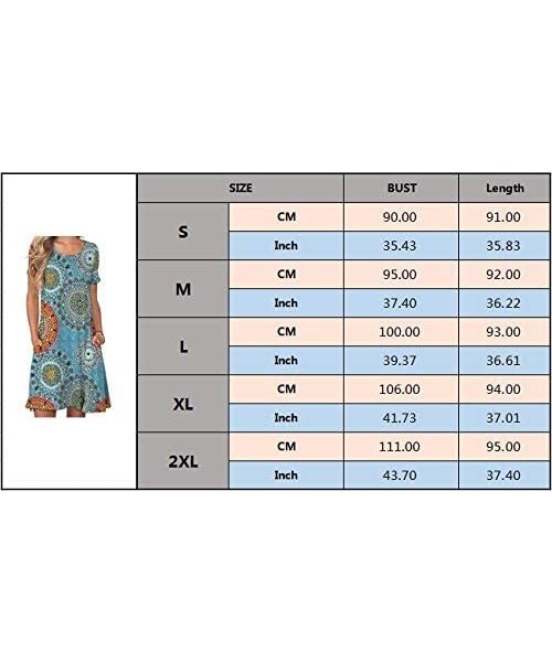 Cover-Ups Women Summer Casual T Shirt Dresses A Line Swing Simple Multicolor Mini Dress Beach Skirt with Pocket Cover Up Slit...