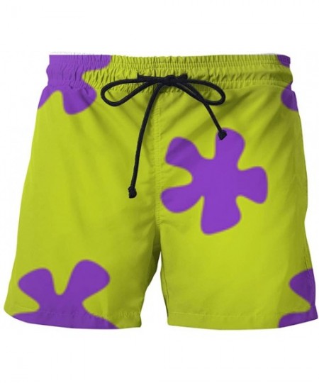 Board Shorts Summer Men Casual Shorts 3D Water Star Trousers Regualr Beach Shorts - Color as Picture1 - CV18WK5T7OQ