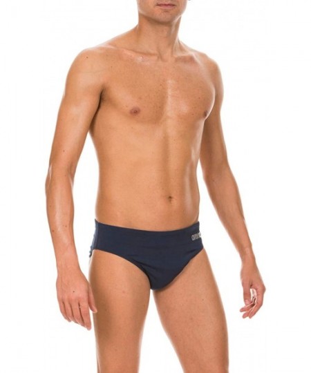 Racing Mens Skys MaxLife Brief Swimsuit - Navy - CN18Q5NHOUN