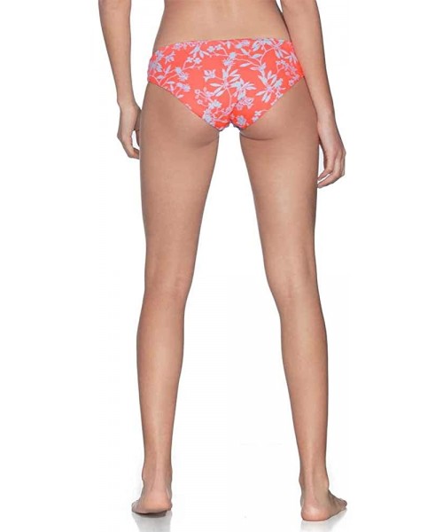 Tankinis Women's Sublime Reversible Signature Swimsuit Bikini Bottom - Sirena Orange Floral - CX18Y3AQ6X3