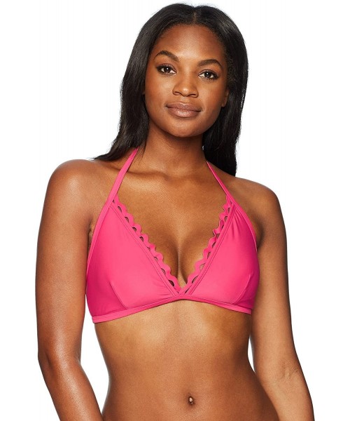 Tops Women's Swimwear Rickrack Trim Bikini Top - Maui Rose - CC187ALRLCI