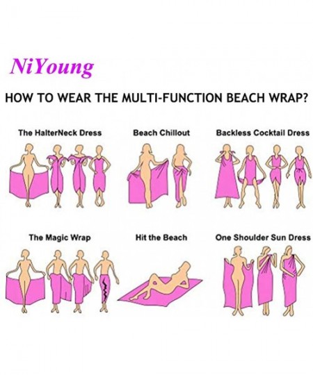 Cover-Ups Women Chiffon Scarf Shawl Wrap Sunscreen Beach Swimsuit Bikini Cover Up - Calling All Nurses Heart Beat - C0190HICIWQ