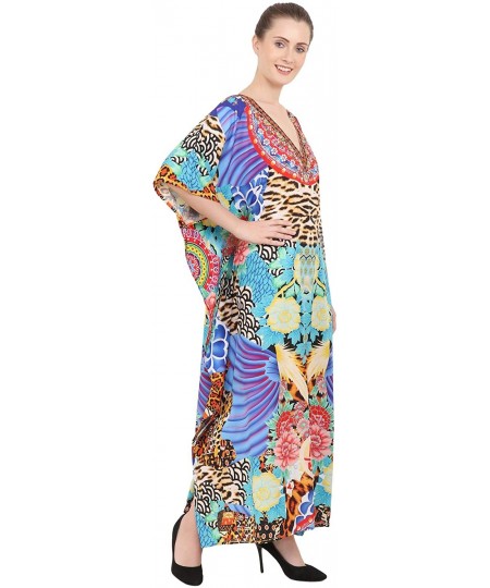 Cover-Ups Kaftan Dress - Caftans for Women Women's Caftans Suiting Teens to Adult Women in Regular to Plus Size 148 multi - C...