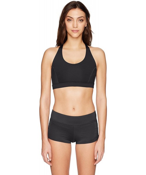 Bottoms Women's Solid Della Boyshort - Black - C7185XCRA26