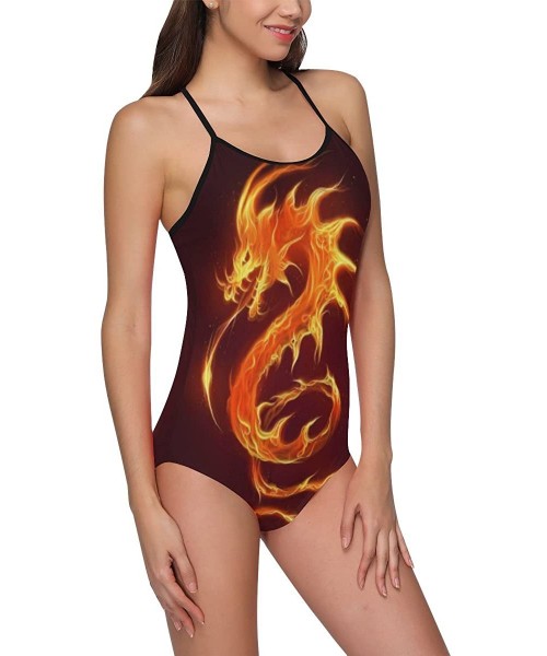 One-Pieces Unique Custom One Piece Swimsuit Swimwear Bathing Suit for Women Juniors (XS-3XL) - Multi 1 - CC18EL8R4X4