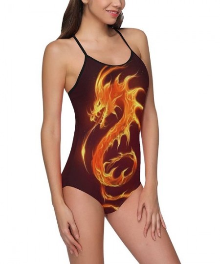 One-Pieces Unique Custom One Piece Swimsuit Swimwear Bathing Suit for Women Juniors (XS-3XL) - Multi 1 - CC18EL8R4X4